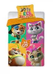 Dětské povlečení 44 Cats - 4 kočky