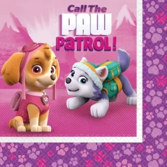 Papírové ubrousky 2vrstvé 33 × 33 cm 20 ks -Paw Patrol