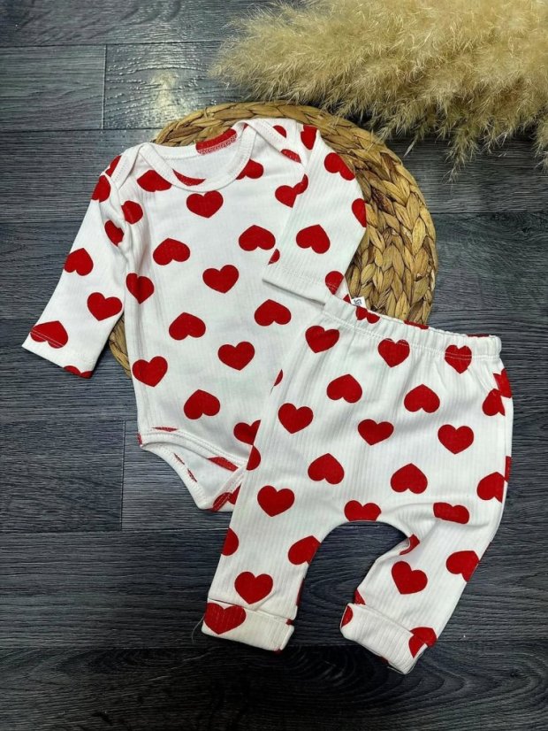 2dílná dětská souprava – body a tepláčky Heart