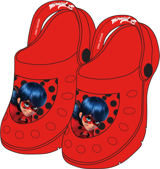 Dětské pantofle LadyBug