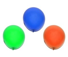 Balónky metalické, mix barev, 30 cm – sada 10 ks