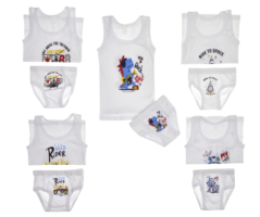 Completo intimo bambino canotta e slip