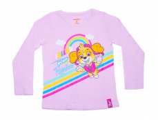 Maglietta per bambina Paw Patrol rosa