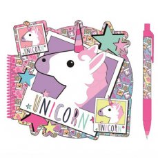 Caiet de notițe cu pix Unicorn