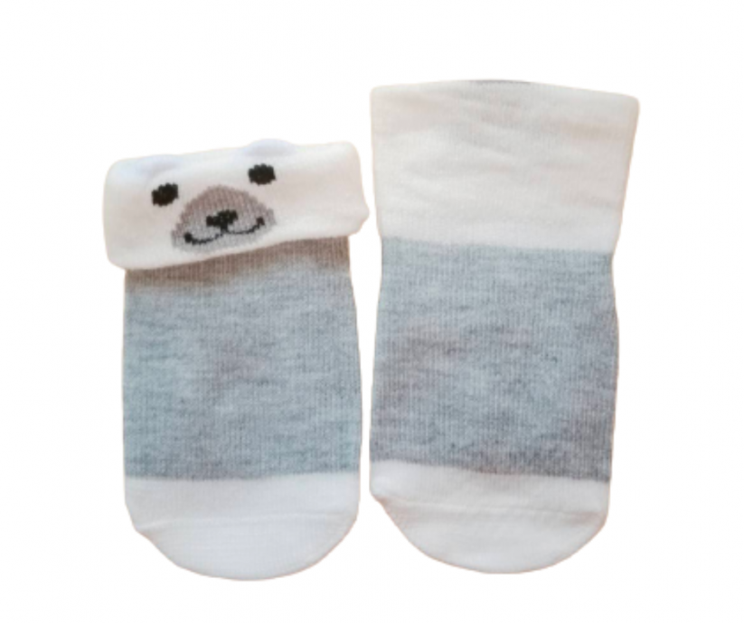 Dětské ponožky Bear 2 ks 18-24 m