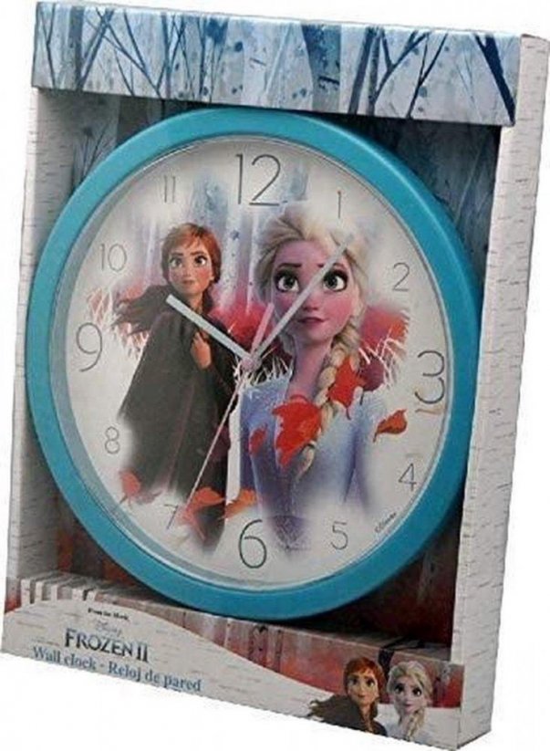 Ceas de perete Frozen Regatul de gheață 25 cm