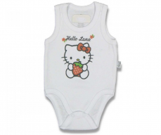 Body senza maniche in cotone per neonati Hello Kitty