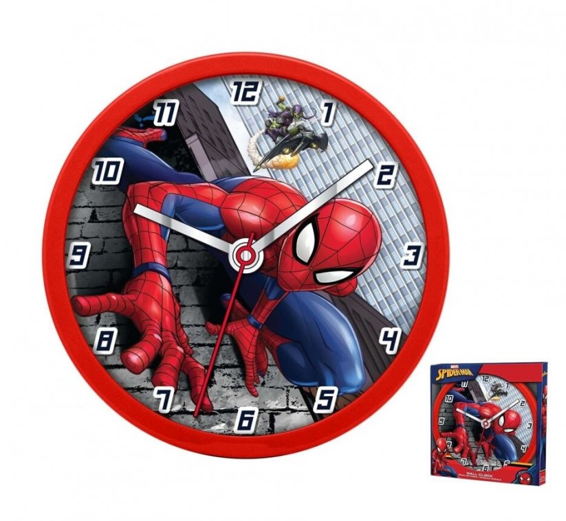Orologio da parete Spiderman 25 cm