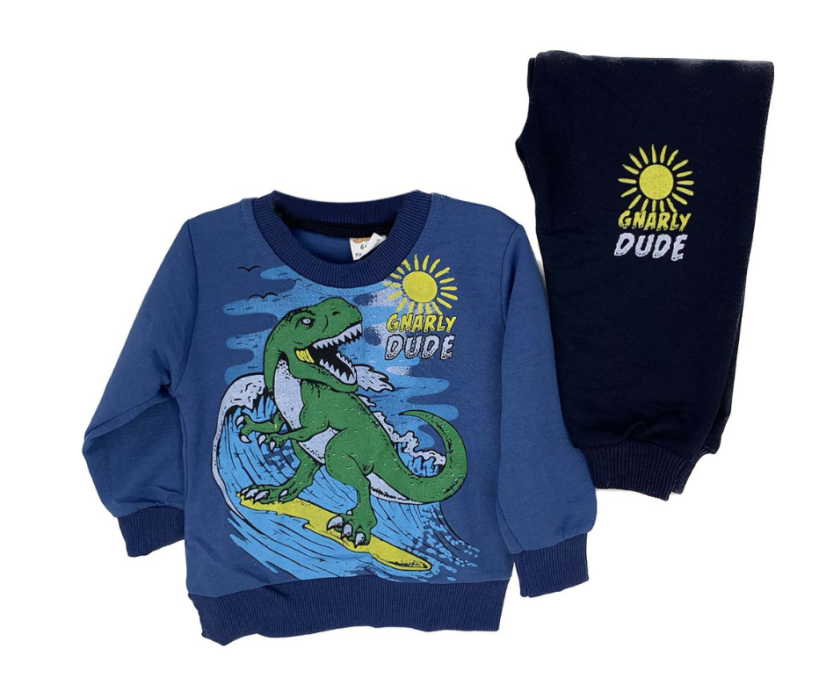 2D dětská tepláková souprava Dino 68