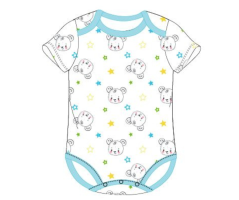 Body pentru bebe mânecă scurtă Bear