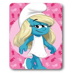 Coperta in pile Smurfen 100×140 cm