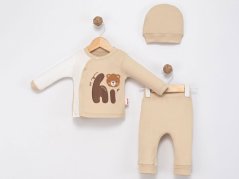 Set pentru bebeluși cu 3 piese Bear, 56/62