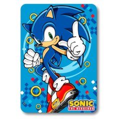 Dětská deka fleecová Sonic 100×140 cm