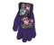 Dívčí rukavice Monster High tm. fialové