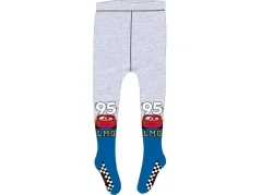 Pančuchy Cars šedo-červené