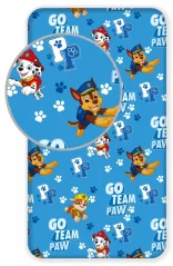 Dětské prostěradlo Paw patrol - Tlapková patrola 90x200 cm