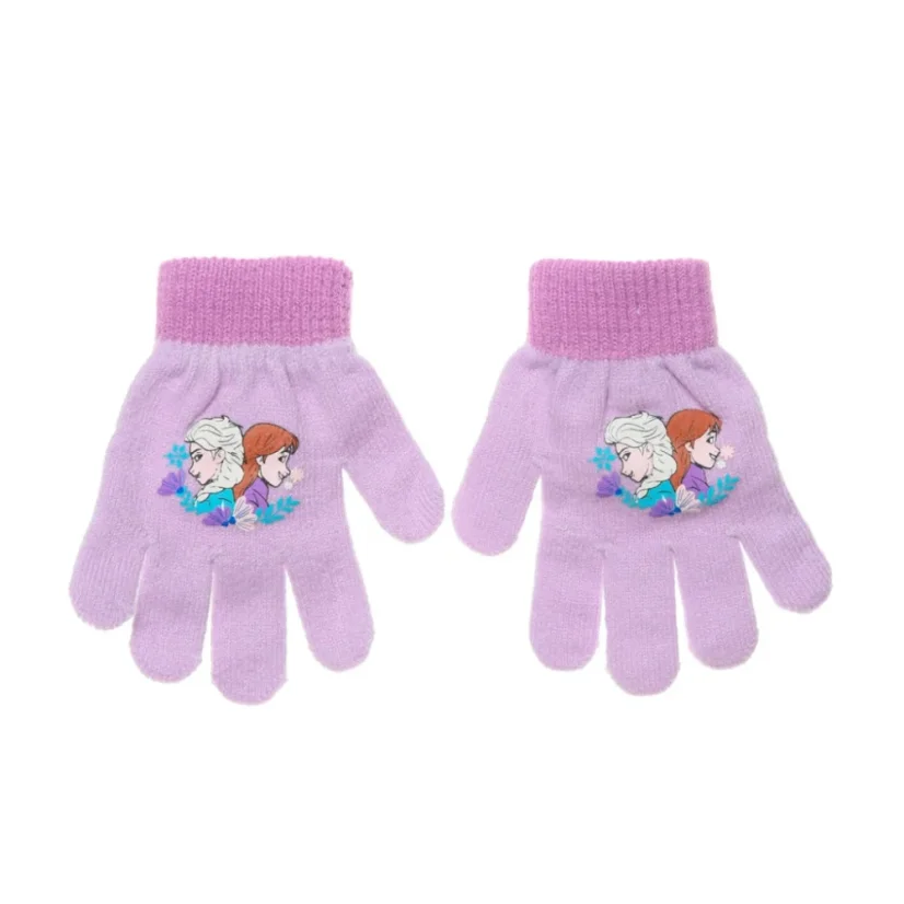 Guanti Frozen lila