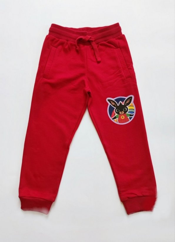 Pantaloni per bambini Bing rosso