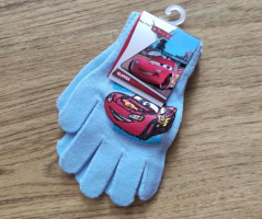Rukavice modré CARS Mcqueen