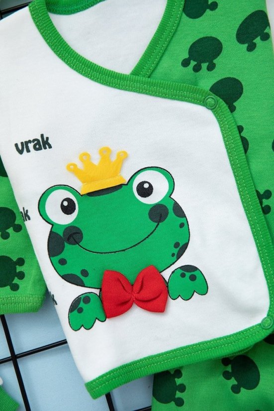 5 dílná kojenecká souprava Žabička