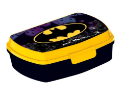 Dětský plastový svačinový box Batman