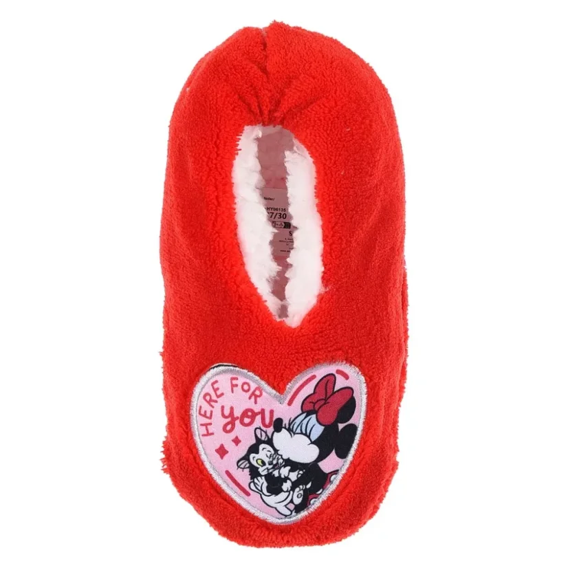 Minnie Pantofole roso