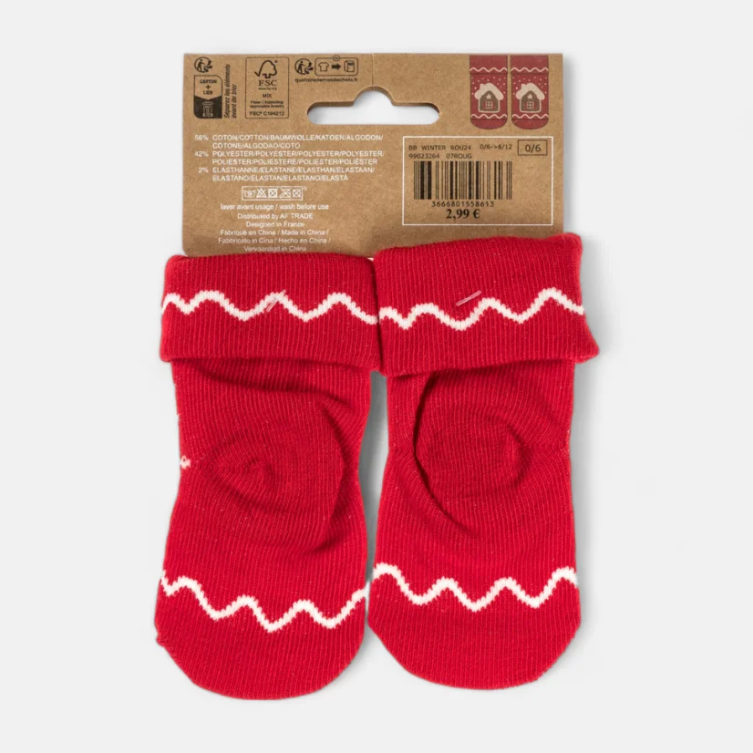 Ponožky pro miminka Winter