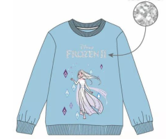 Dívčí mikina FROZEN sv. modrá