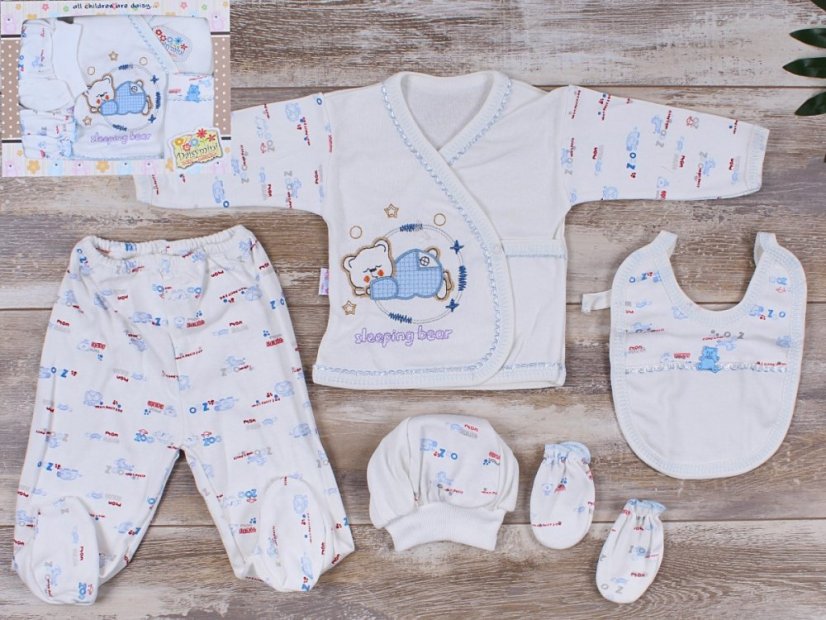 5 dílná kojenecká souprava Sleeping Bear
