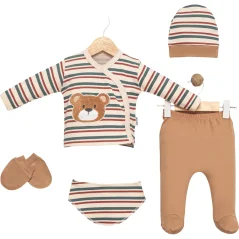 Set 5 piese pentru maternitate Bear  mărime 50-56