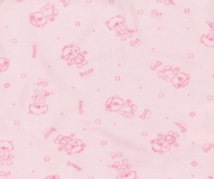 Body roz pentru bebelusi fete Bear