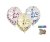 Palloncini con confetti, mix di colori, 30 cm – set da 5 pz