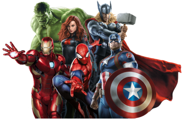 Chlapčenské oblečenie a doplnky Avengers