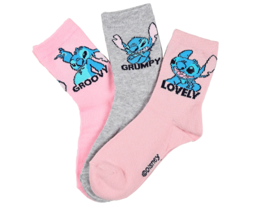 Ponožky Lilo & Stitch 3 pack