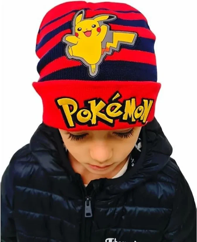 Čepice Pokemon červená 54