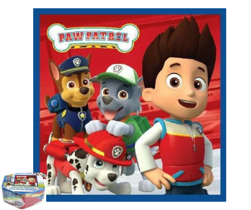 Bavlnený detský uterák Paw Patrol 30 x 30 cm