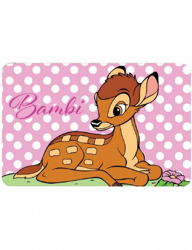 Detské plastové prestieranie Bambi
