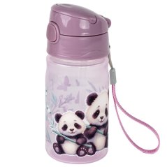 Láhev na pití Panda 330 ml s pítkem