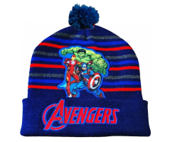 Čepice Avengers tm.modrá 52/54