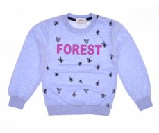 Pulover pentru fete Forest blu