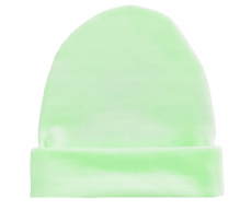 Zelená dojčenská čiapočka Baby
