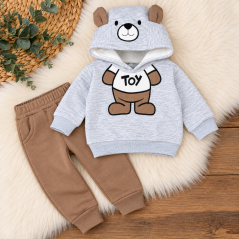 2-dielna súprava Teddy TOY – mikina s kapucňou a tepláky