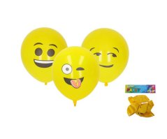 Balónky Emoji, 30cm - sada 5 ks