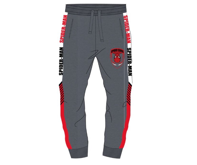 Pantaloni per bambini Spiderman grigio - Taglia: 134