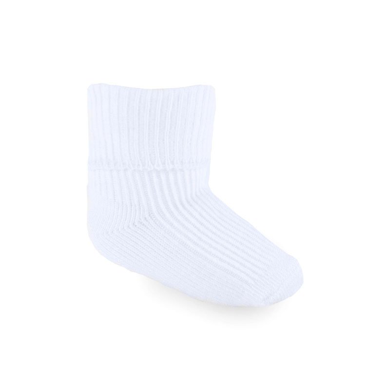 Ponožky pre bábätká biele 2 pack