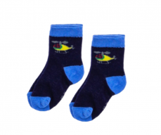 Dětské ponožky tm. modré Helicopter 0-6 m