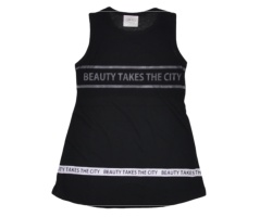 Rochie cu mânecă scurtă City 92