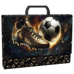 Kufřík na výtvarné potřeby Fotbal 33 × 25 × 5 cm -A4