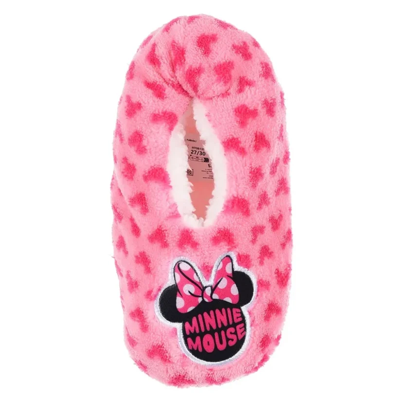 Pantofle Minnie růžové