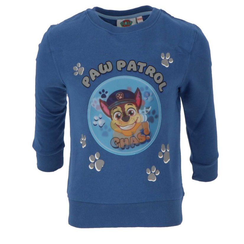 Dětská mikina Paw Patrol Chase modrá